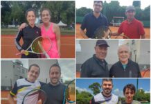 Arrancó el Torneo de Tenis en el CACh: Resultados de los rancheros