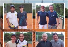Tenis: Arrancó el Torneo para los rancheros, en el Country Golf de Chascomús