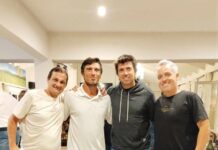 Berlocq y Podoroska realizaron una Clínica de Tenis en Chascomús