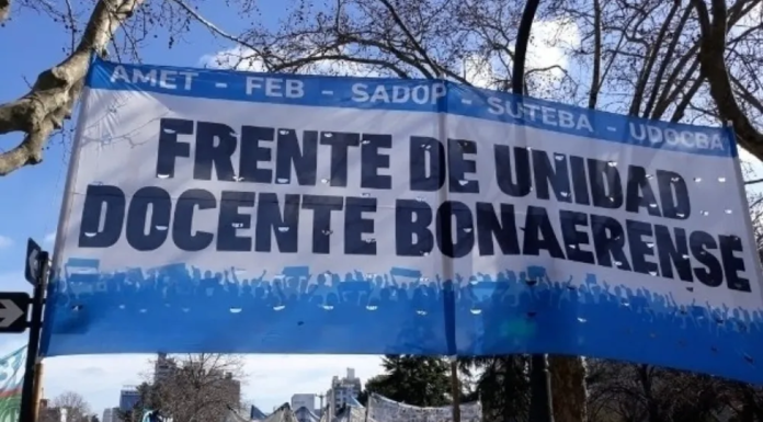 El Frente Docente confirmó que todos los gremios se suman al paro del 2 de marzo