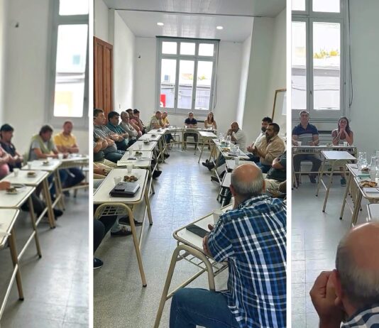 Producción se reunió con empresarios del parque Industrial