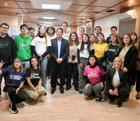 Marinucci recibió a la FULP y destacó el esfuerzo de la Provincia para defender el Boleto Estudiantil