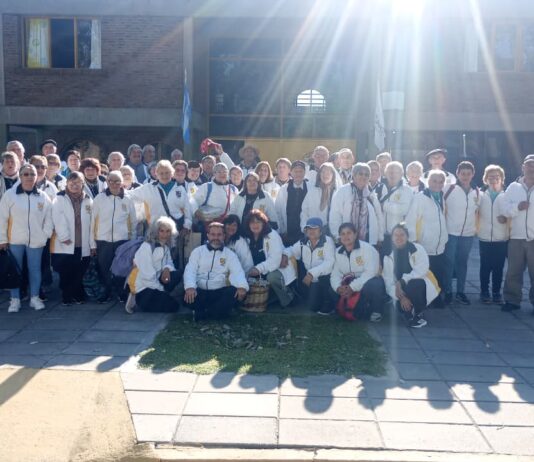 General Paz presente en el encuentro de Adultos Mayores de Rauch