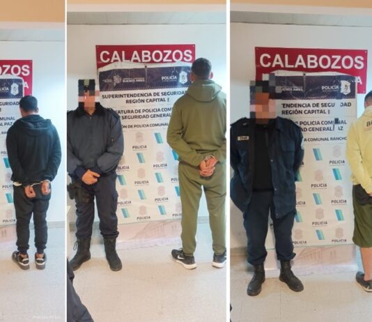 Fueron aprehendidos con cocaína que intentaban comerciar en Ranchos