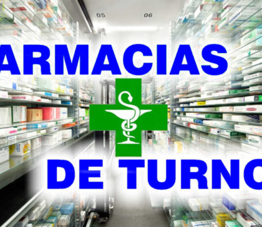 Farmacias de turno en junio