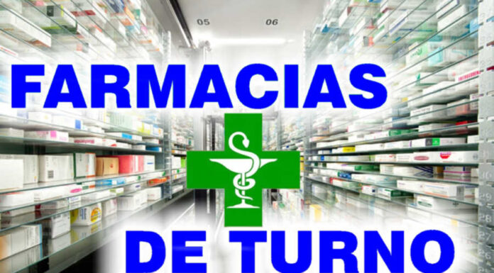 Farmacias de turno en mayo