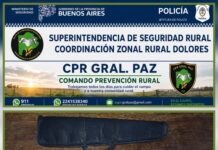 ALLANAMIENTO DE LA PATRULLA RURAL: Aprehendieron a un masculino por “lesiones, amenazas y tenencia ilegal de arma de fuego”