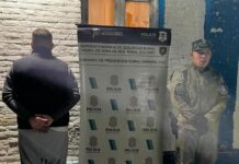 CPR General Paz Informa: Aprehendido por Infracción a la Ley de Estupefacientes