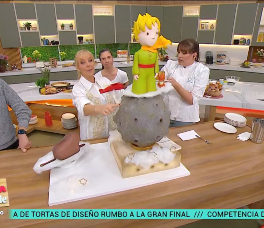 Así es la torta El Principito, segunda finalista de la competencia de La cocina rebelde