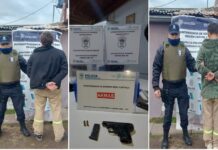 Tras allanamiento, dos hombres quedaron detenidos