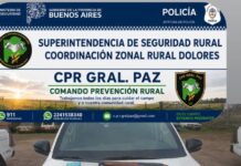 Patrulla Rural General Paz informa