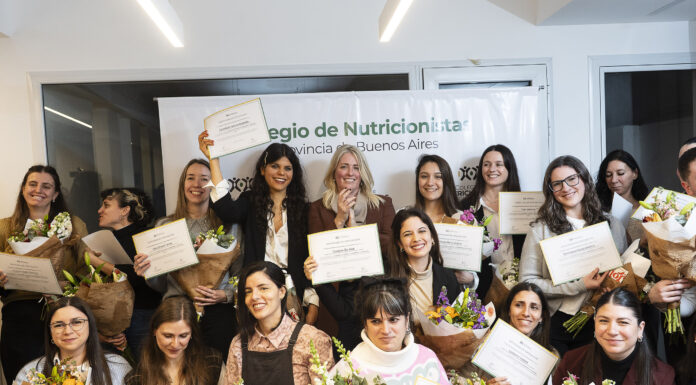Histórico: El Colegio de Nutricionistas bonaerense certificó la primera cohorte de la Especialidad en Nutrición en Salud Pública y Comunitaria
