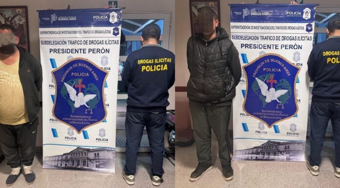 Dos detenidos tras allanamiento en causa por drogas
