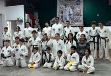 Nuevos promovidos en la Academia de Taekwondo