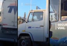 CINCO INFRACCIONES JUNTAS: Exceso de velocidad, uso de celular, sin cinturón, patente ilegible y mal uso de carril