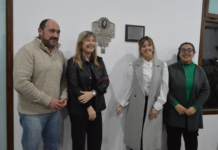 A 71 años del Golpe, restituyeron la placa homenaje de los ferroviarios, a Eva Duarte de Perón