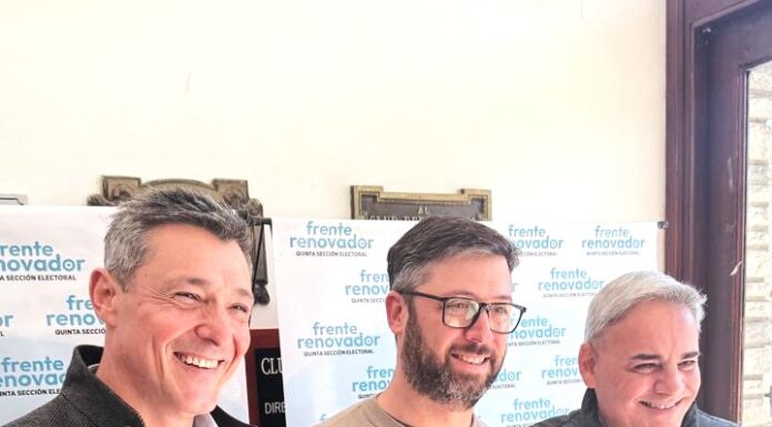 El Frente Renovador se organiza en la Quinta Sección: Lombardo participó del encuentro en Maipú