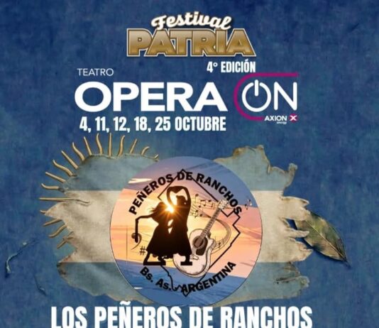 Los Peñeros de Ranchos se presentarán en “Festival Patria”