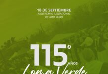 PROGRAMA OFICIAL DE ACTOS: 115° aniversario de Loma Verde