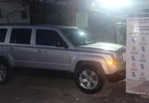Secuestran rodado que carecía de dominio colocado y papeles