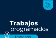 ABSA INFORMA: Tareas reprogramadas para el sábado