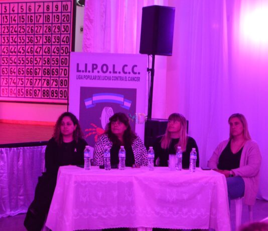 LIPOLCC y el Hospital se unieron para concientizar sobre el cáncer de mama