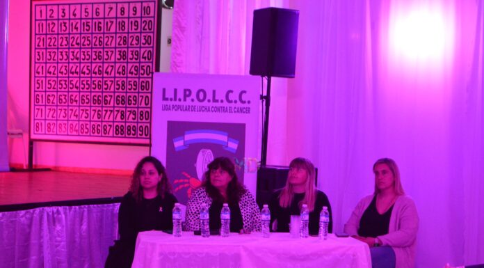 LIPOLCC y el Hospital se unieron para concientizar sobre el cáncer de mama
