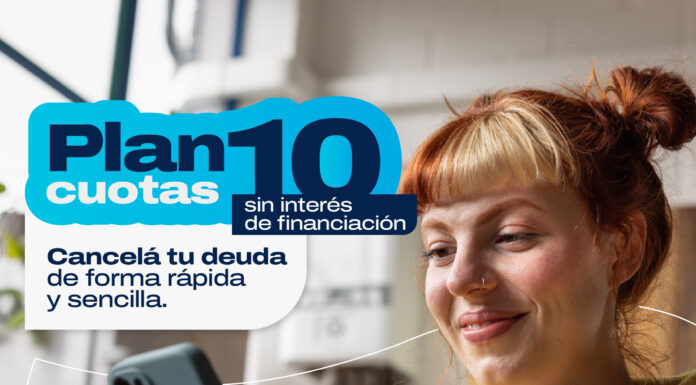 Aguas Bonaerenses ofrece un plan de hasta 10 cuotas sin interés de financiación para regularizar deuda