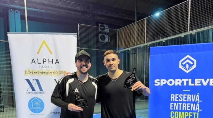 PADEL: Elías y Thiago Rescinito campeones en La Plata
